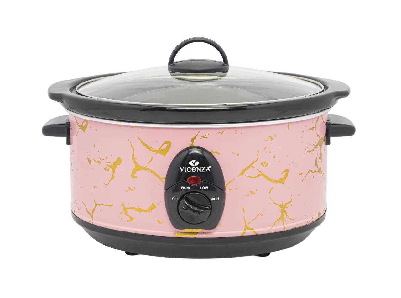 VSC03MB Pink Penanak Perlahan Slow Cooker 3.5 L Motif Marmer